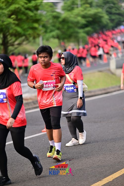 Race photo from CISANGKAN KBP CITY RUN 2025
