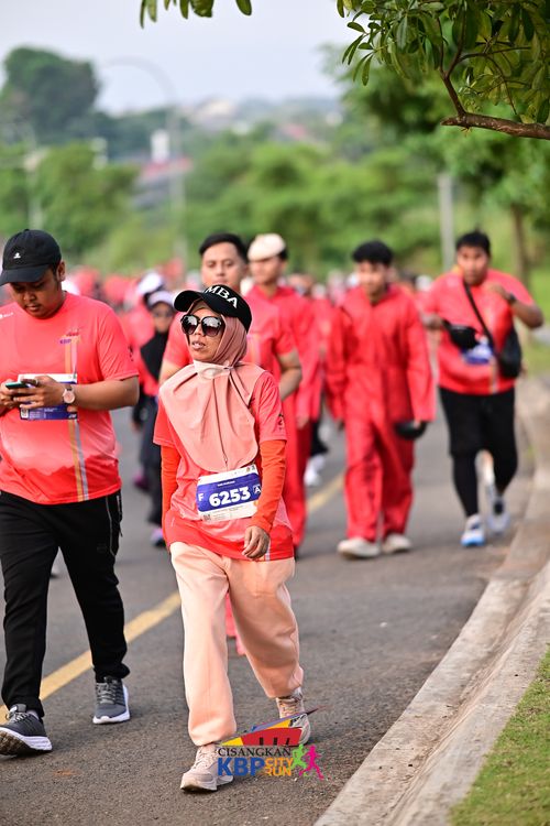 Race photo from CISANGKAN KBP CITY RUN 2025