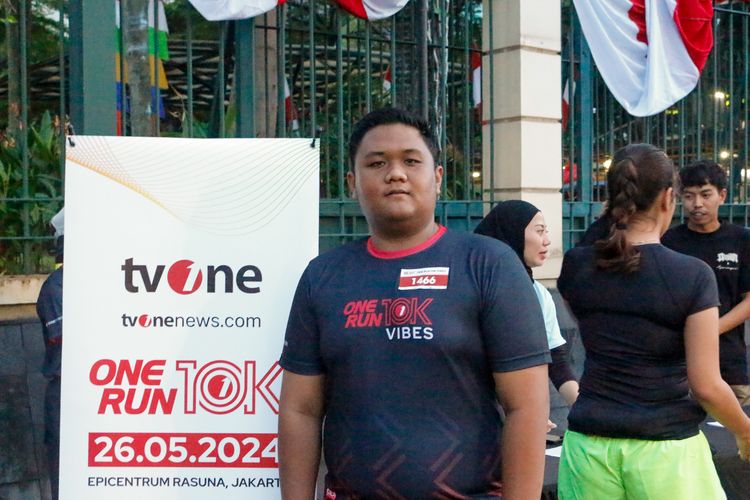 Race photo from One Run 10K Vibes 2024