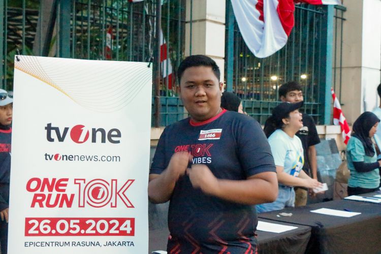 Race photo from One Run 10K Vibes 2024
