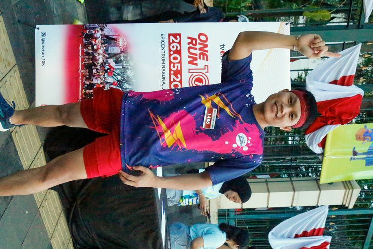 Race photo from One Run 10K Vibes 2024