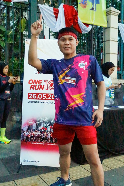 Race photo from One Run 10K Vibes 2024