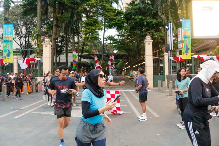 Race photo from One Run 10K Vibes 2024