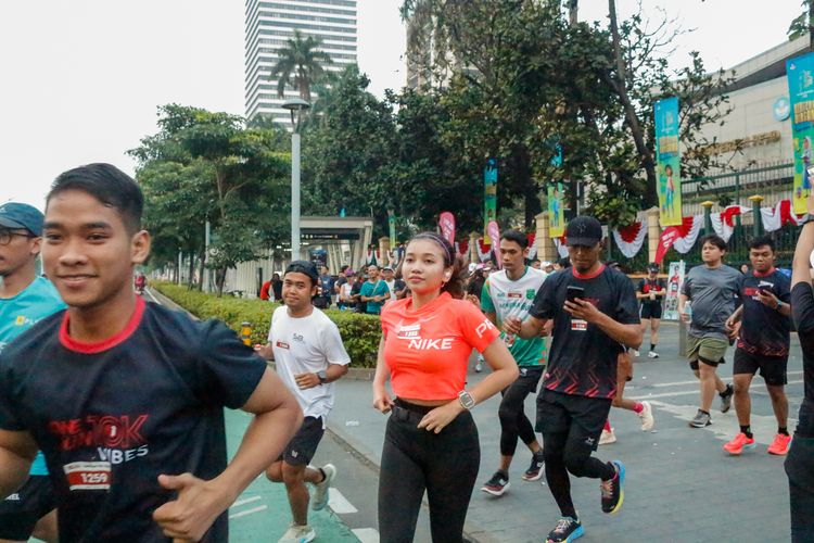 Race photo from One Run 10K Vibes 2024
