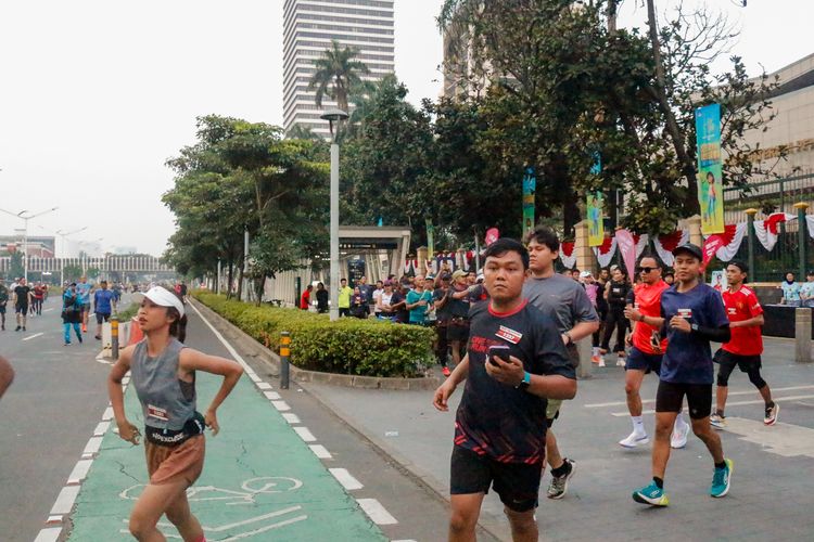 Race photo from One Run 10K Vibes 2024