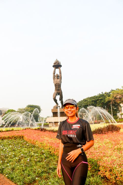 Race photo from One Run 10K Vibes 2024