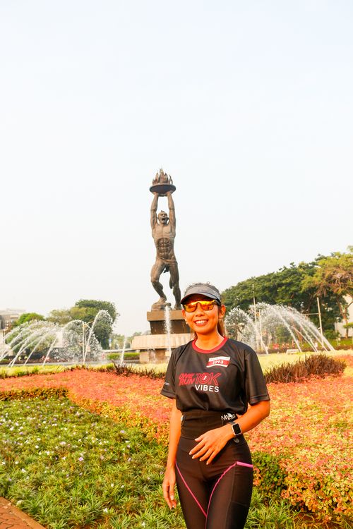 Race photo from One Run 10K Vibes 2024