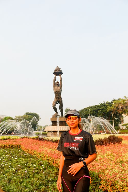 Race photo from One Run 10K Vibes 2024