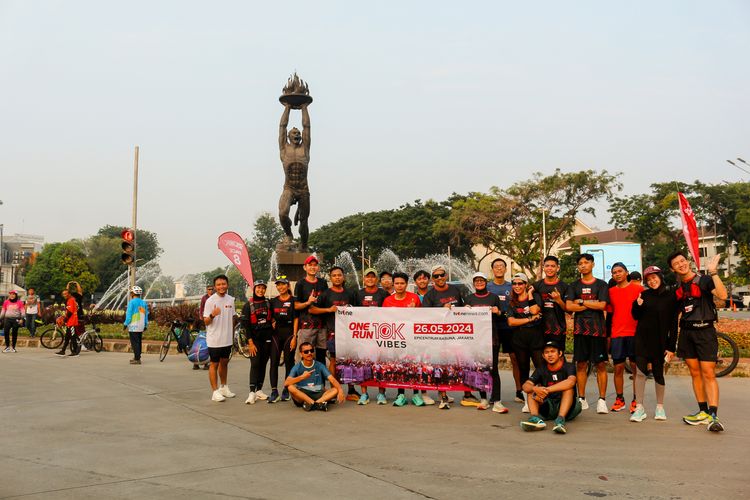 Race photo from One Run 10K Vibes 2024