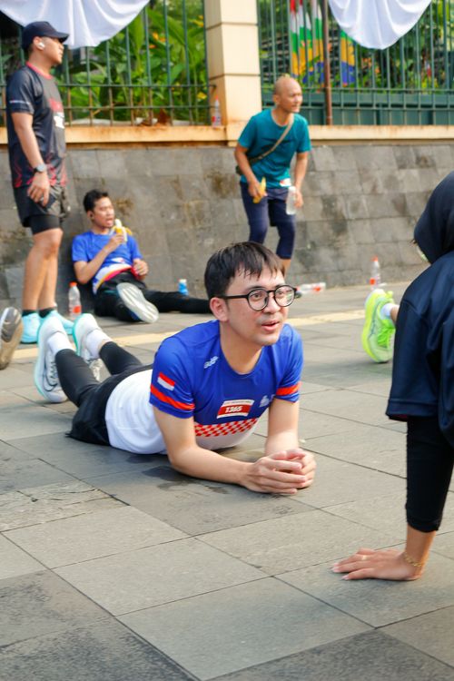 Race photo from One Run 10K Vibes 2024