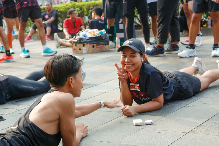 Race photo from One Run 10K Vibes 2024