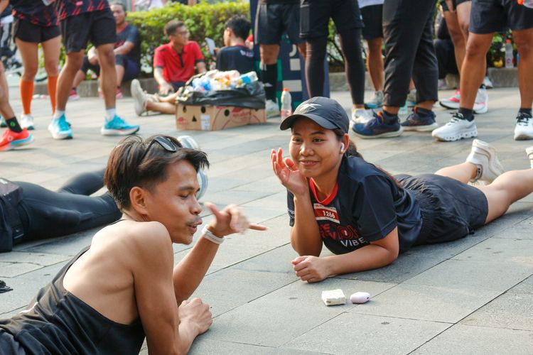 Race photo from One Run 10K Vibes 2024