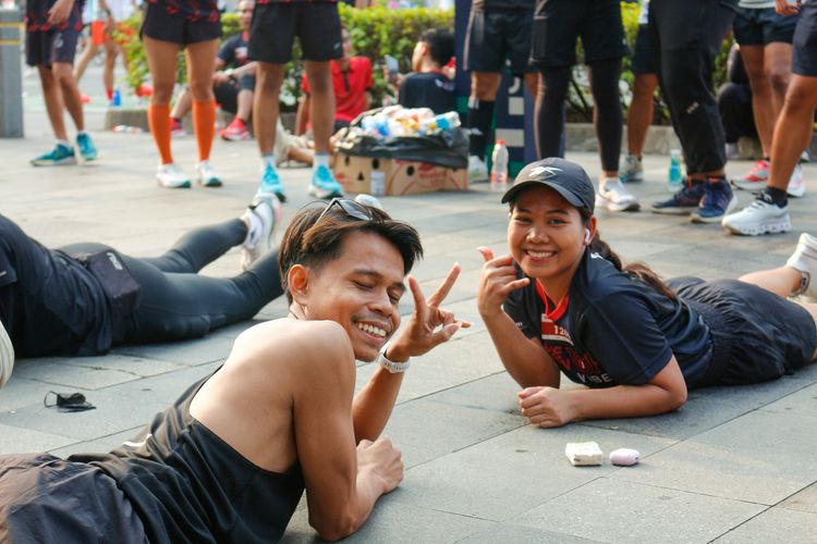 Race photo from One Run 10K Vibes 2024