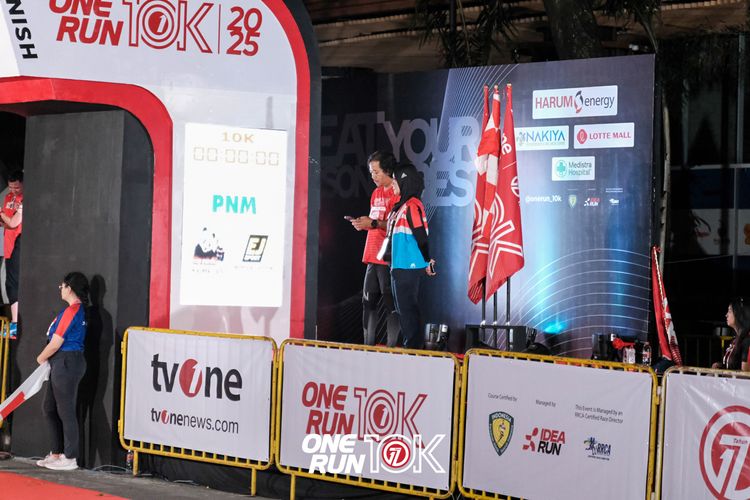 Race photo from ONE RUN 10K 2025