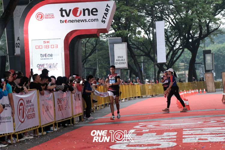 Race photo from ONE RUN 10K 2025
