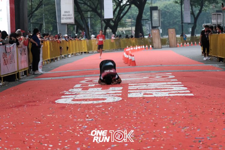 Race photo from ONE RUN 10K 2025