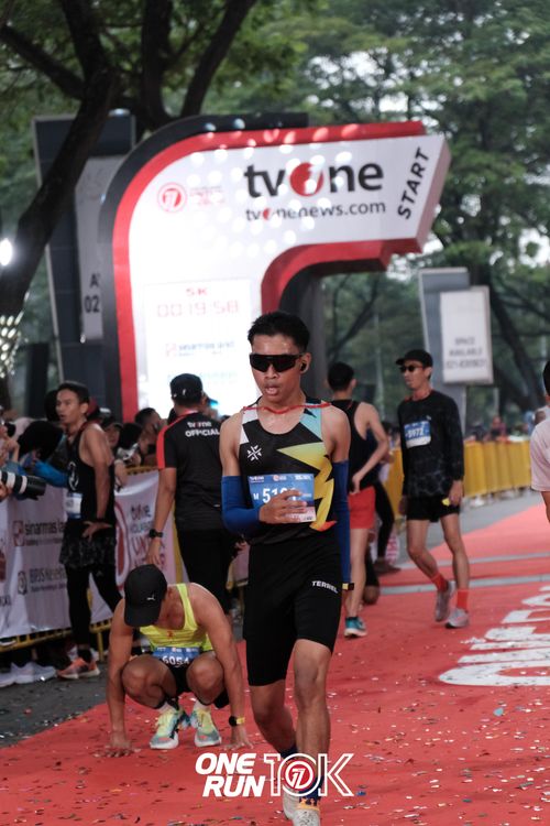 Race photo from ONE RUN 10K 2025