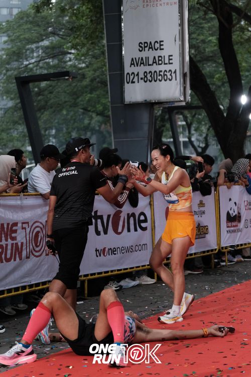 Race photo from ONE RUN 10K 2025