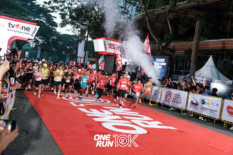 Race photo from ONE RUN 10K 2025