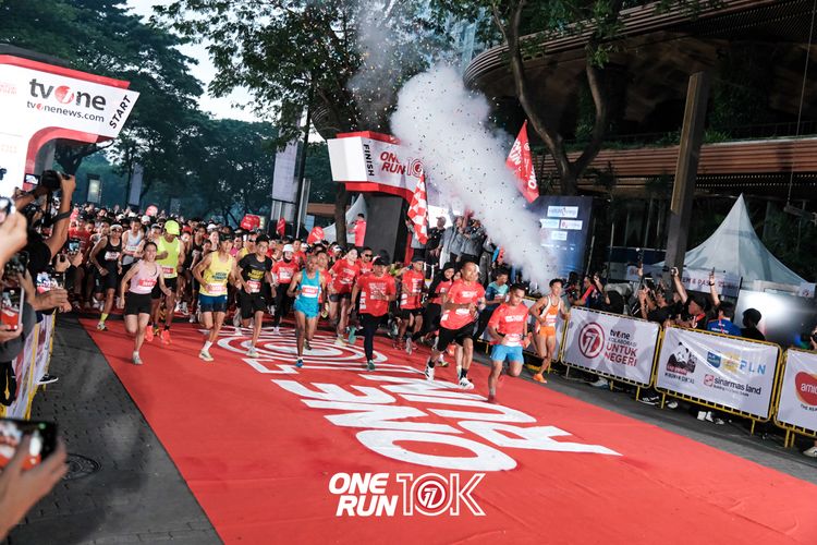Race photo from ONE RUN 10K 2025