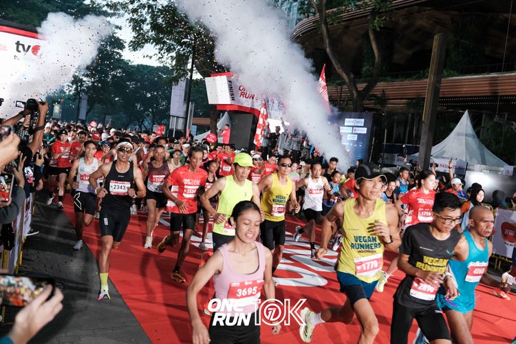 Race photo from ONE RUN 10K 2025
