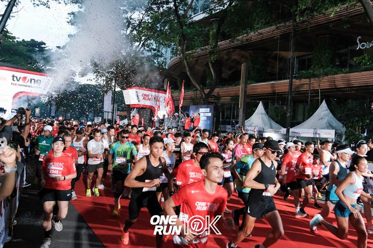 Race photo from ONE RUN 10K 2025