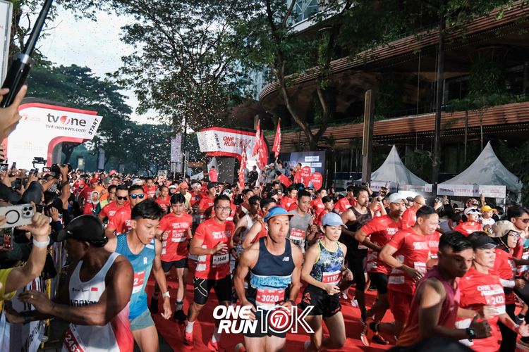 Race photo from ONE RUN 10K 2025