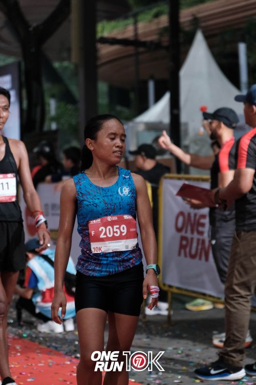 Race photo from ONE RUN 10K 2025