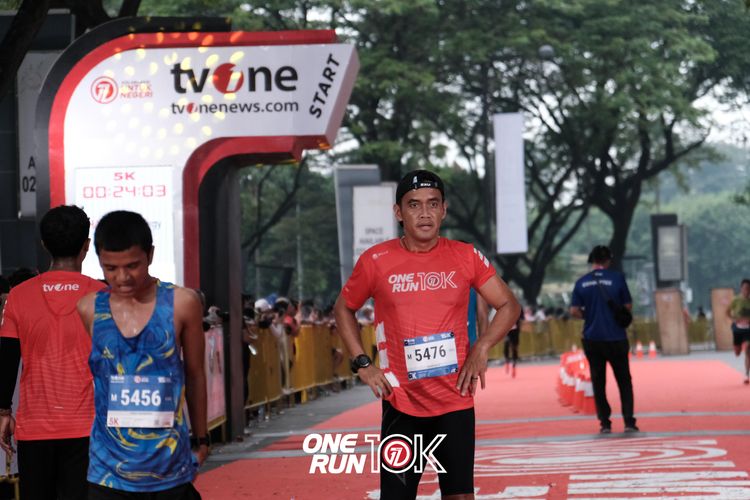 Race photo from ONE RUN 10K 2025
