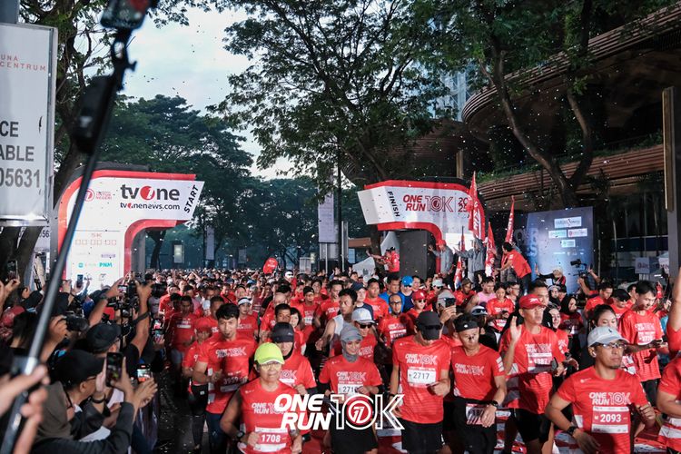 Race photo from ONE RUN 10K 2025