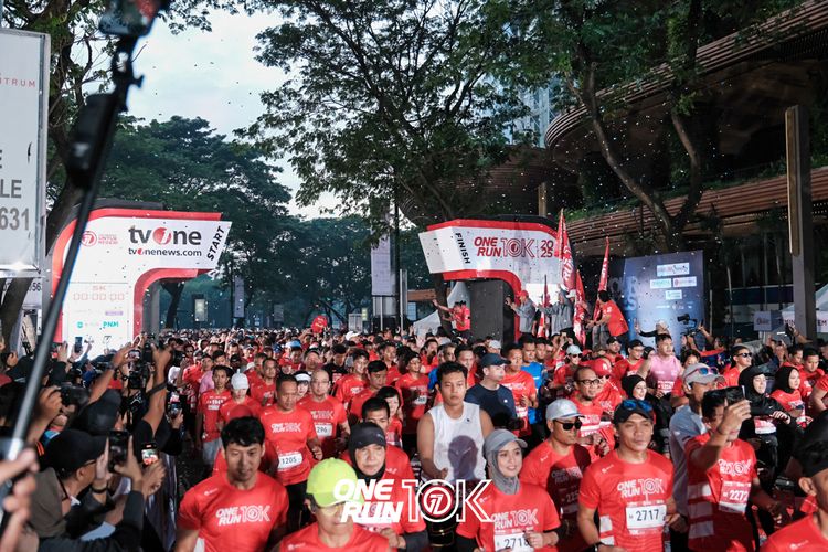 Race photo from ONE RUN 10K 2025
