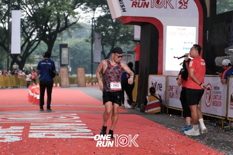 Race photo from ONE RUN 10K 2025