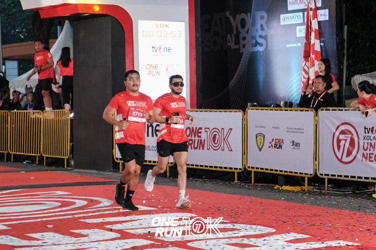 Race photo from ONE RUN 10K 2025