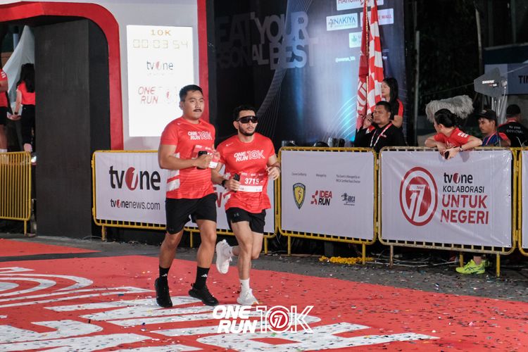 Race photo from ONE RUN 10K 2025