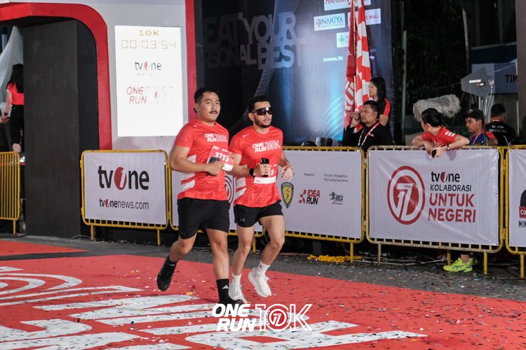 Race photo from ONE RUN 10K 2025