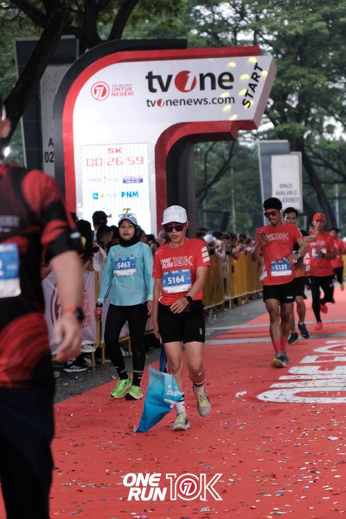 Race photo from ONE RUN 10K 2025