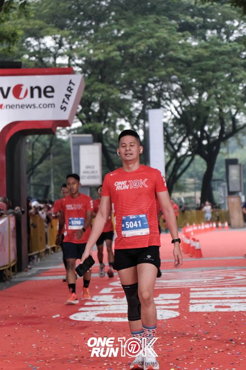 Race photo from ONE RUN 10K 2025