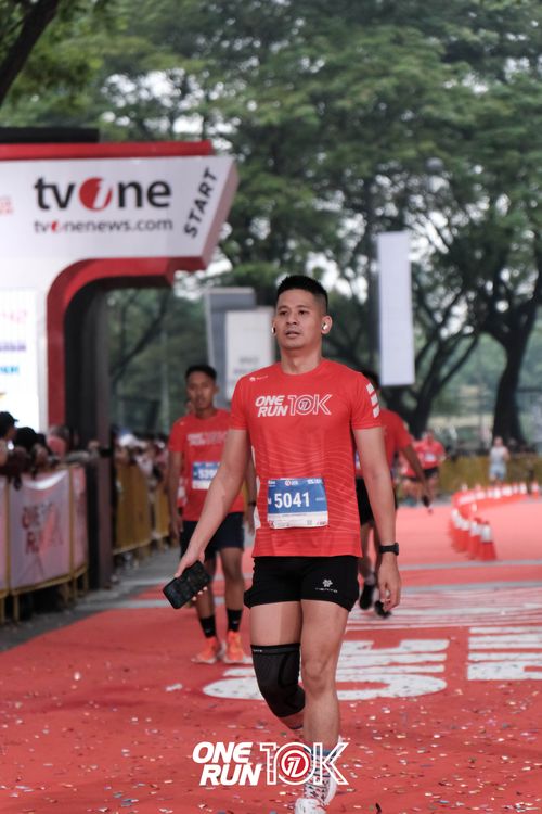 Race photo from ONE RUN 10K 2025