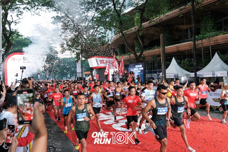 Race photo from ONE RUN 10K 2025