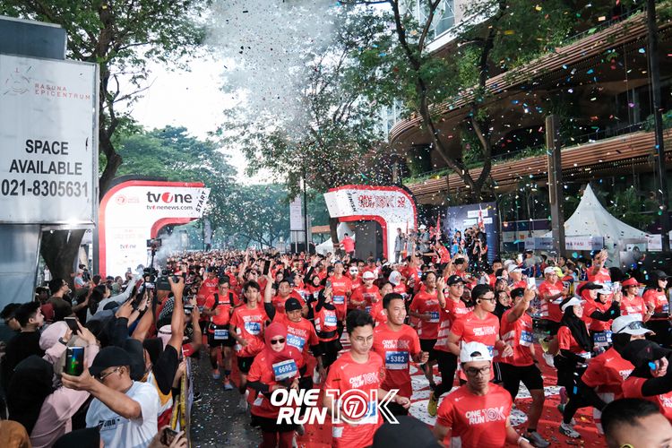 Race photo from ONE RUN 10K 2025