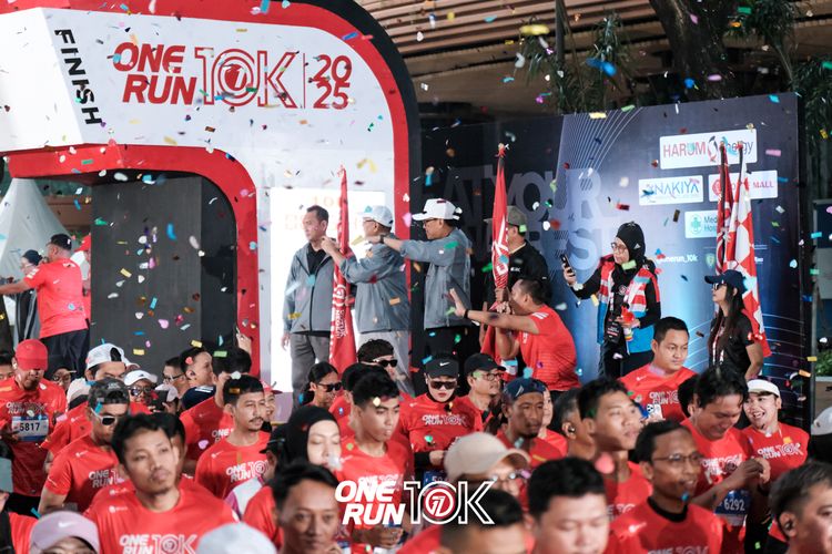 Race photo from ONE RUN 10K 2025