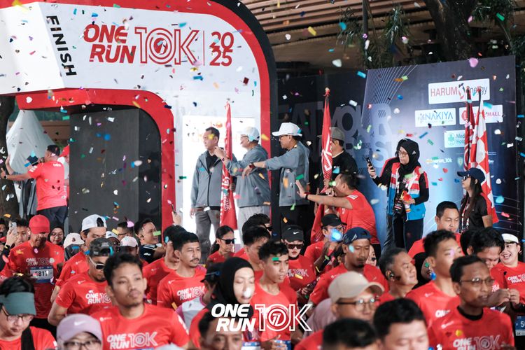 Race photo from ONE RUN 10K 2025