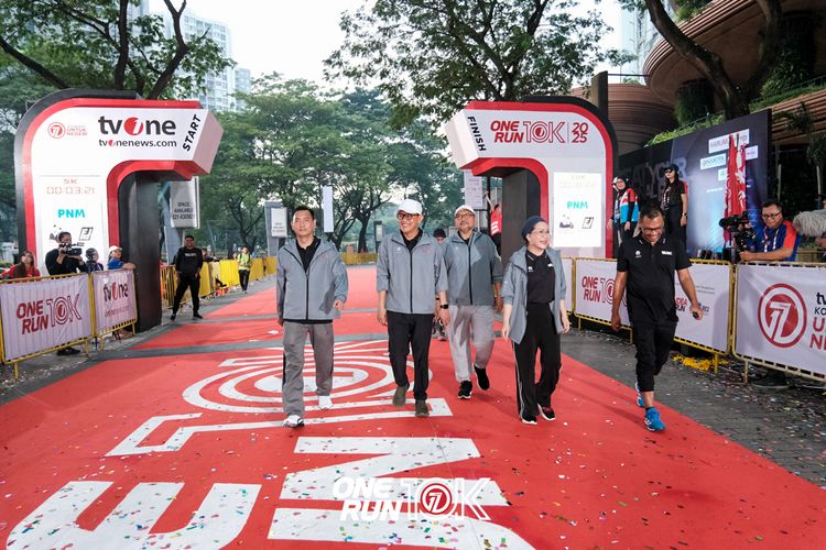 Race photo from ONE RUN 10K 2025