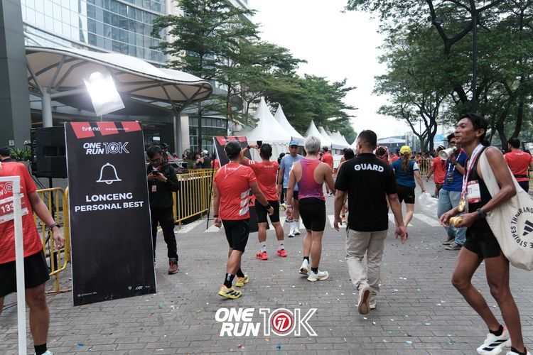 Race photo from ONE RUN 10K 2025