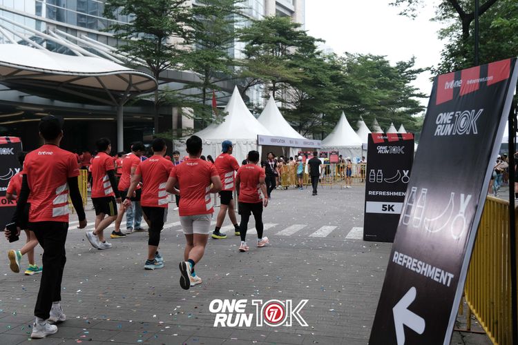 Race photo from ONE RUN 10K 2025