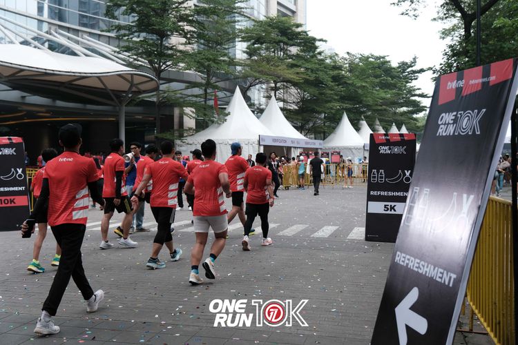 Race photo from ONE RUN 10K 2025