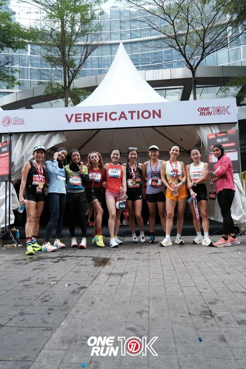 Race photo from ONE RUN 10K 2025