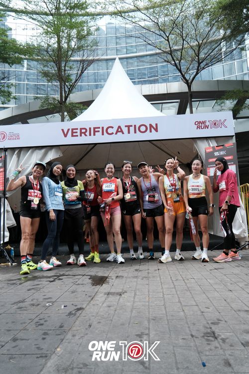 Race photo from ONE RUN 10K 2025