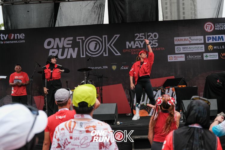 Race photo from ONE RUN 10K 2025