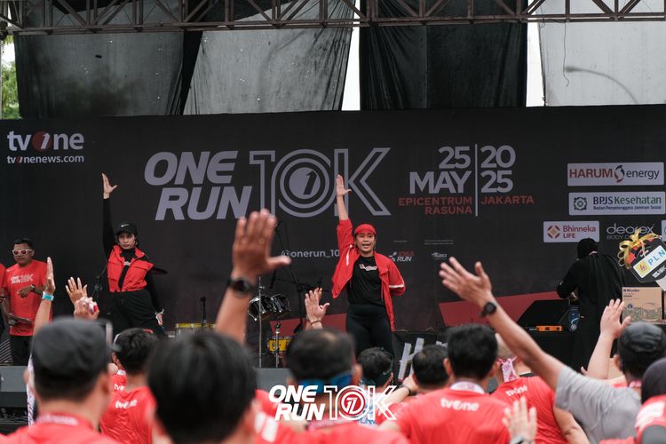 Race photo from ONE RUN 10K 2025